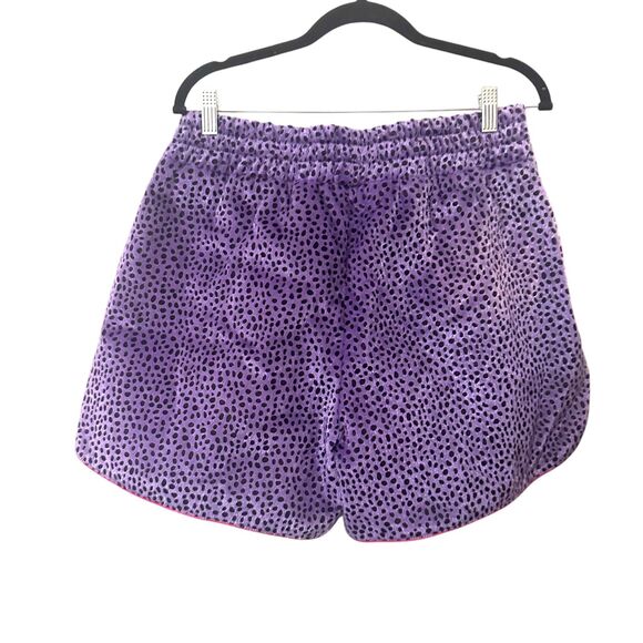 GCDS Animal Print Boxing Shorts Purple‎ NWT Sz XL - Picture 2 of 6